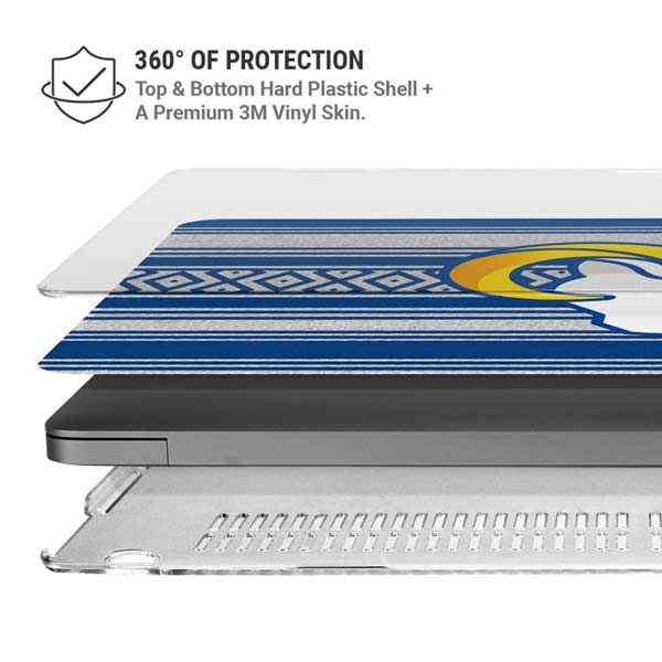NFL Los Angeles Rams Trailblazer MacBook Pro 14in (2021-24) Case plus Skin