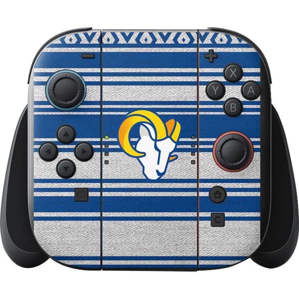 NFL Los Angeles Rams Trailblazer Nintendo Switch 2 (2025) with Joy-Con Skin