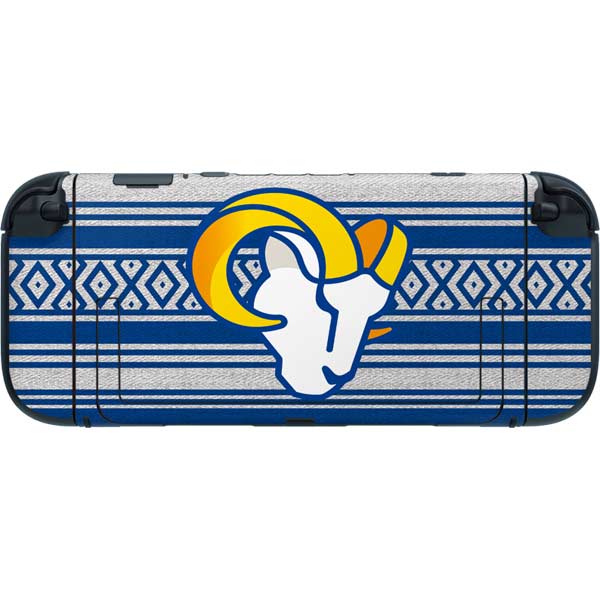 NFL Los Angeles Rams Trailblazer Nintendo Switch 2 (2025) with Joy-Con Skin