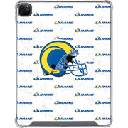 NFL Los Angeles Rams White Logo Blast iPad Cases