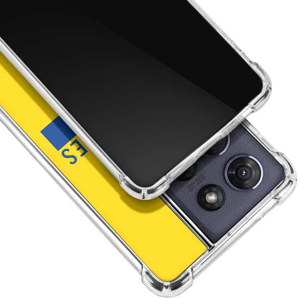 NFL Los Angeles Rams White Performance Series Moto G Play 5G (2025) Clear Case
