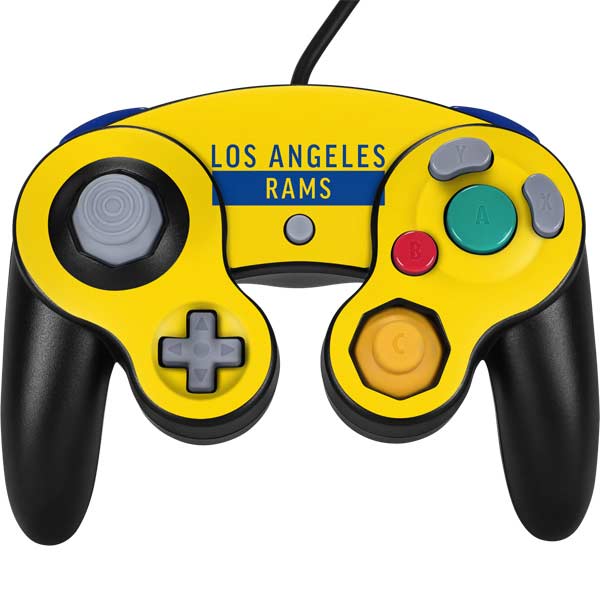 NFL Los Angeles Rams White Performance Series Nintendo Skins