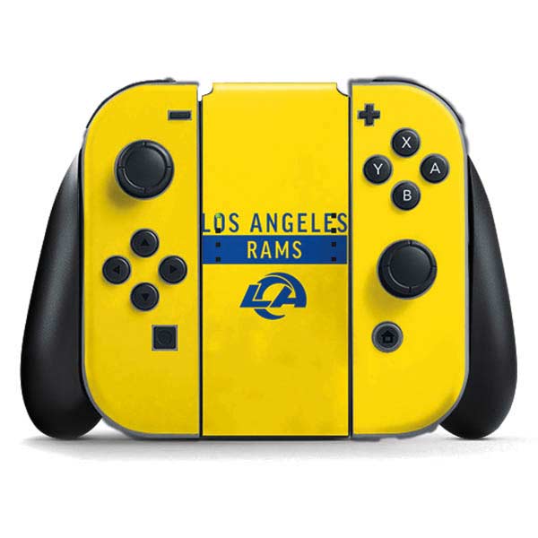 NFL Los Angeles Rams White Performance Series Nintendo Skins