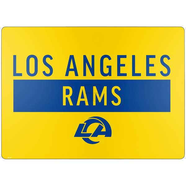 NFL Los Angeles Rams White Performance Series Surface Laptop 7 15in Skin