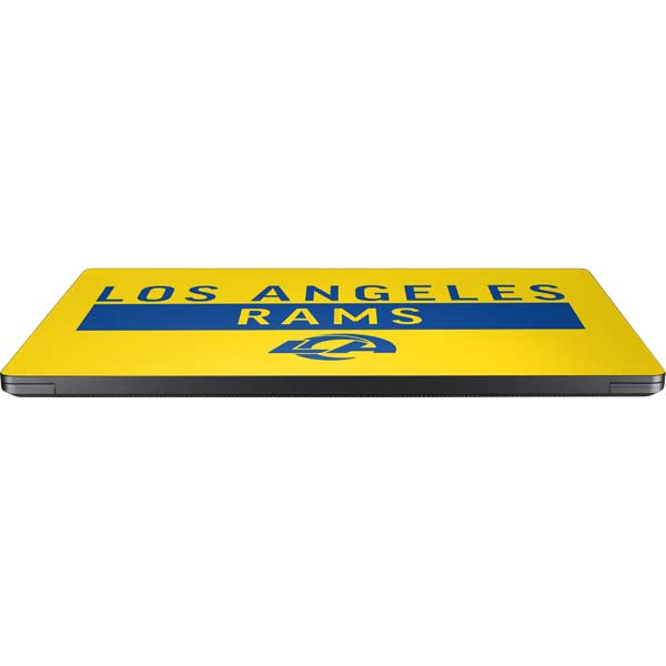 NFL Los Angeles Rams White Performance Series Surface Laptop 7 15in Skin