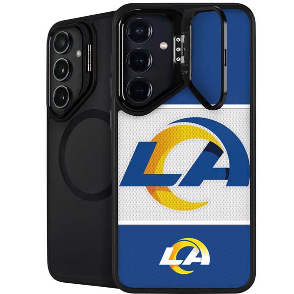 NFL Los Angeles Rams Zone Block Galaxy S26 Plus Kickstand Case