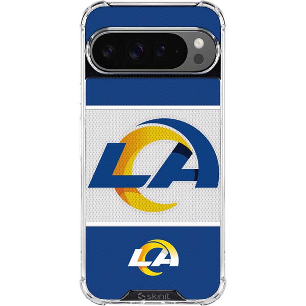NFL Los Angeles Rams Zone Block Google Pixel 10 Pro Clear Case