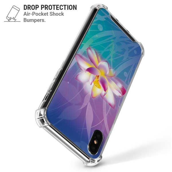 Lotus iPhone X/XS Clear Case