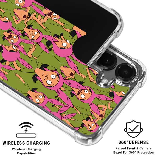 Bobs Burgers Louise Belcher Galaxy S26 Plus Clear Case