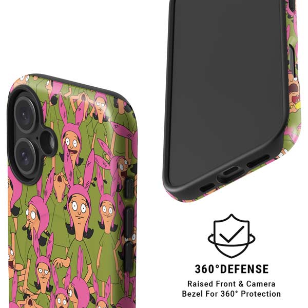 Bobs Burgers Louise Belcher iPhone 16 Magsafe Impact Case