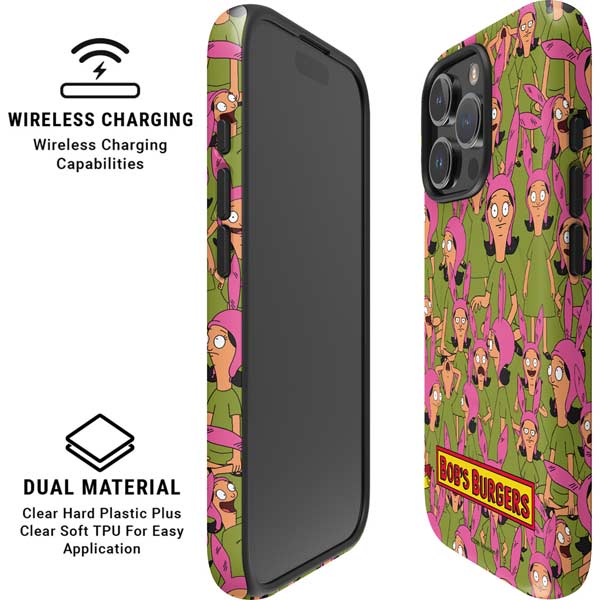 Bobs Burgers Louise Belcher iPhone 16 Pro Max Magsafe Impact Case