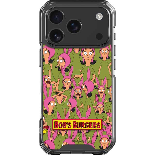 Bobs Burgers Louise Belcher iPhone 17 Pro Clear Case