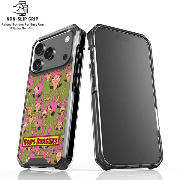 Bobs Burgers Louise Belcher iPhone 17 Pro Clear Case