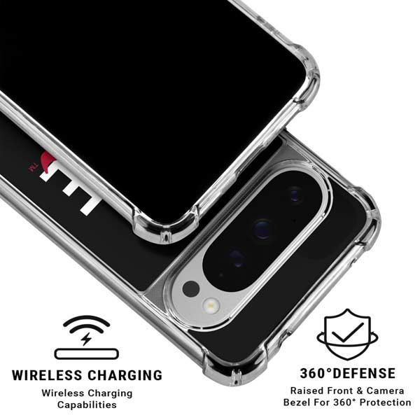 University of Louisville Black Background Google Pixel 10 Pro XL Clear Case