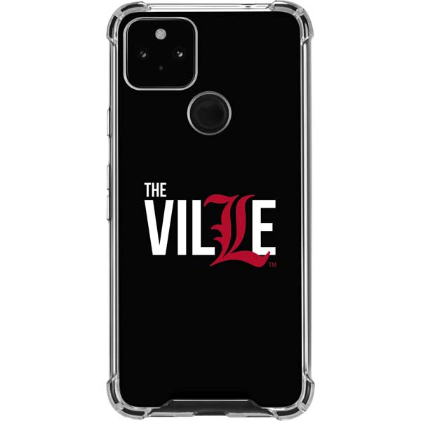 University of Louisville Black Background Pixel Cases
