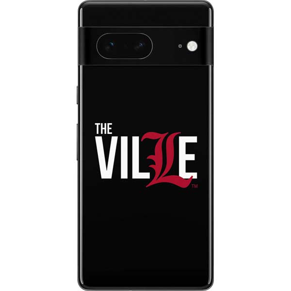 University of Louisville Black Background Pixel Skins