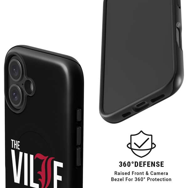 University of Louisville Black Background iPhone 16 Magsafe Impact Case
