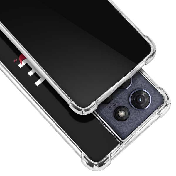 University of Louisville Black Background Moto G 5G (2025) Clear Case