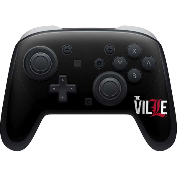 University of Louisville Black Background Nintendo Switch 2 (2025) Pro Controller Skin