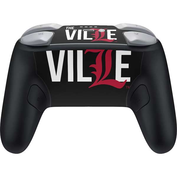 University of Louisville Black Background Nintendo Switch 2 (2025) Pro Controller Skin