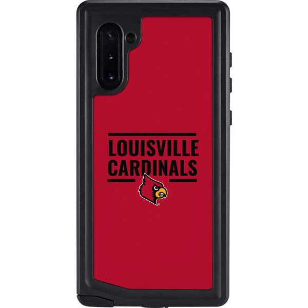University of Louisville Cardinals Striped Galaxy Cases