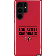 University of Louisville Cardinals Striped Galaxy Cases