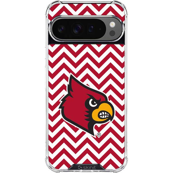 University of Louisville Chevron Google Pixel 10 Pro Clear Case