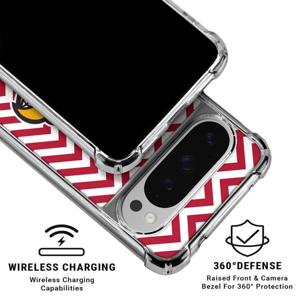 University of Louisville Chevron Google Pixel 10 Pro Clear Case