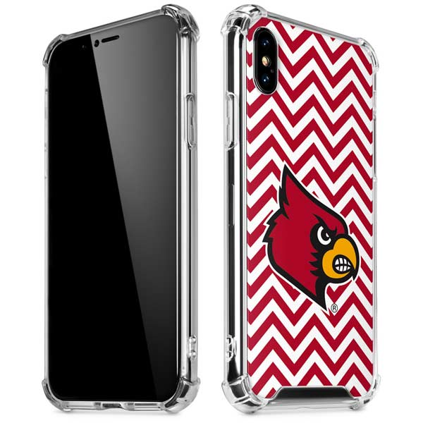 University of Louisville Chevron iPhone X/XS Clear Case
