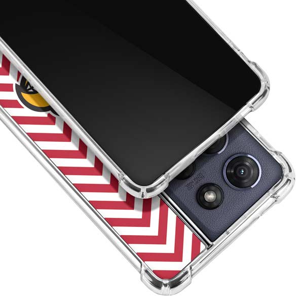 University of Louisville Chevron Moto G 5G (2025) Clear Case