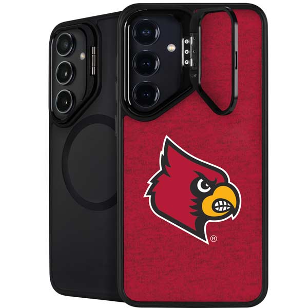 University of Louisville Red Background Galaxy S26 Plus Kickstand Case