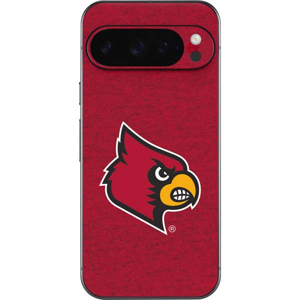 University of Louisville Red Background Google Pixel 10 Pro XL Skin