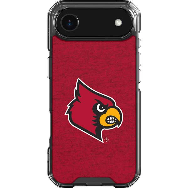 University of Louisville Red Background iPhone 17 Air Clear Case