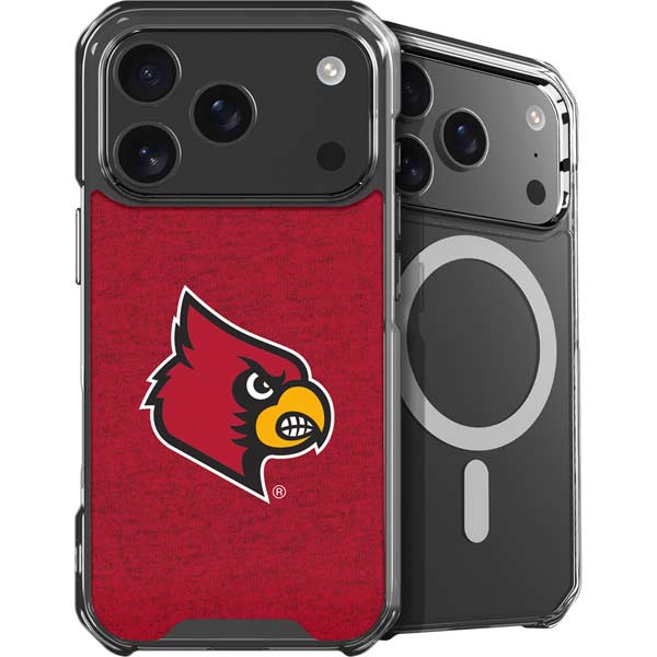 University of Louisville Red Background iPhone 17 Pro Max MagSafe Case