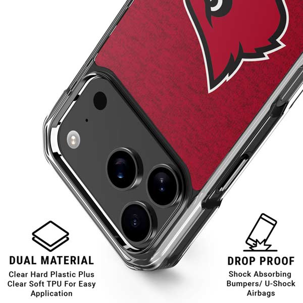 University of Louisville Red Background iPhone 17 Pro Max MagSafe Case