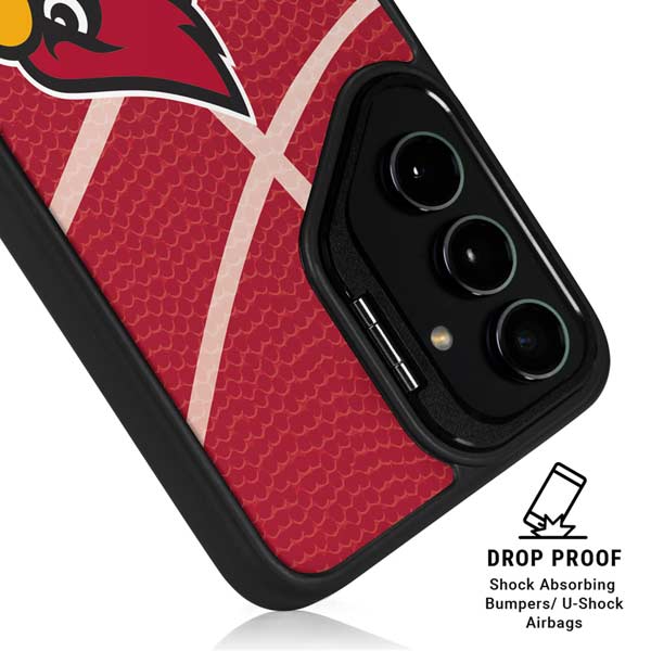 University of Louisville Red Basketball Galaxy S26 Plus Kickstand Case