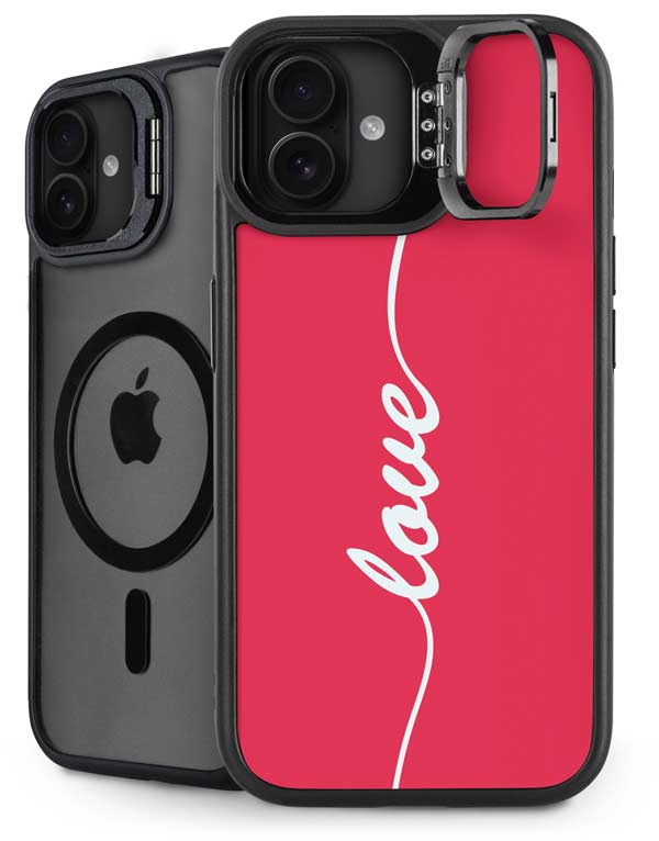 Love Banner iPhone 16 Kickstand Case