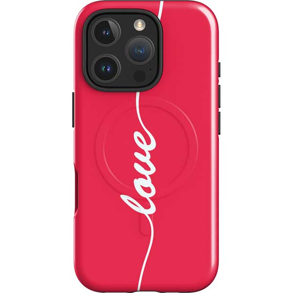 Love Banner iPhone 16 Pro Max Magsafe Impact Case