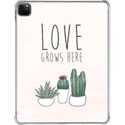Love Grows Here iPad Pro 11in (2024) Clear Case