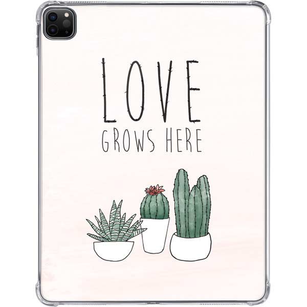 Love Grows Here iPad Pro 11in (2024) Clear Case