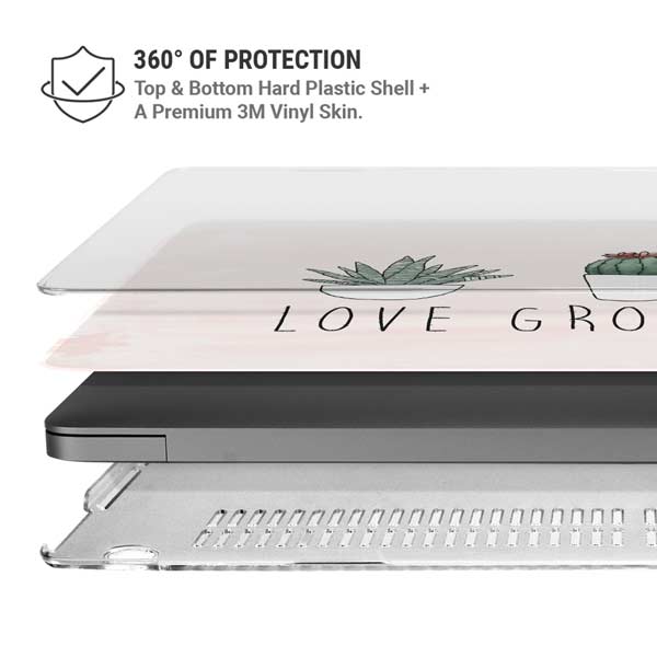 Love Grows Here MacBook Pro 14in (2021-24) Case plus Skin