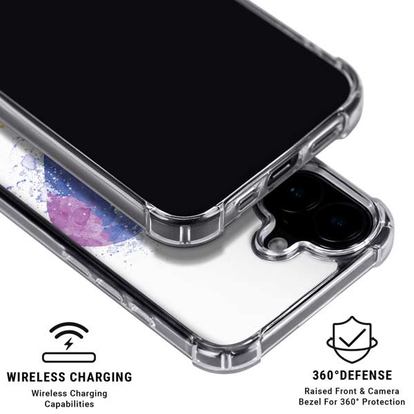 Love Is Love Heart iPhone 17 Clear Case