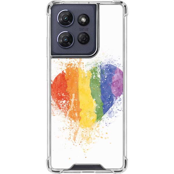 Love Is Love Heart Moto G 5G (2025) Clear Case