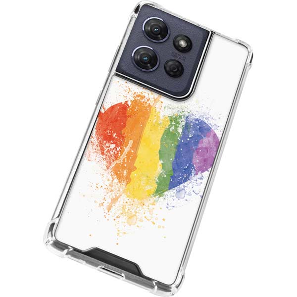 Love Is Love Heart Moto G 5G (2025) Clear Case