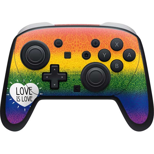 Love Is Love Rainbow Nintendo Switch 2 (2025) Pro Controller Skin