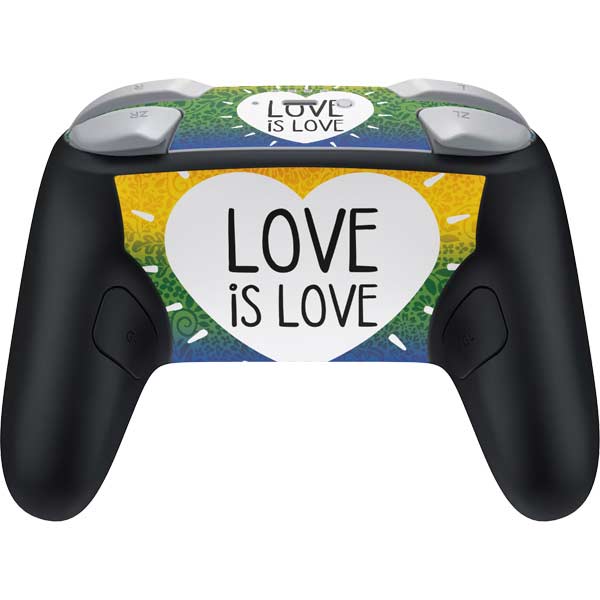 Love Is Love Rainbow Nintendo Switch 2 (2025) Pro Controller Skin