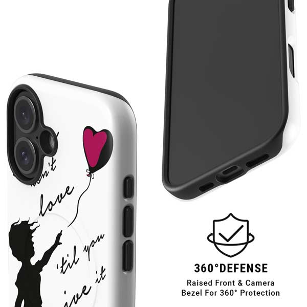 Love Isnt Love Til You Give It Away iPhone 16 Magsafe Impact Case