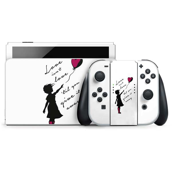 Love Isnt Love Til You Give It Away Nintendo Skins