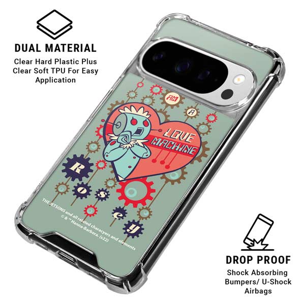The Jetsons Love Machine Google Pixel 10 Pro XL Clear Case