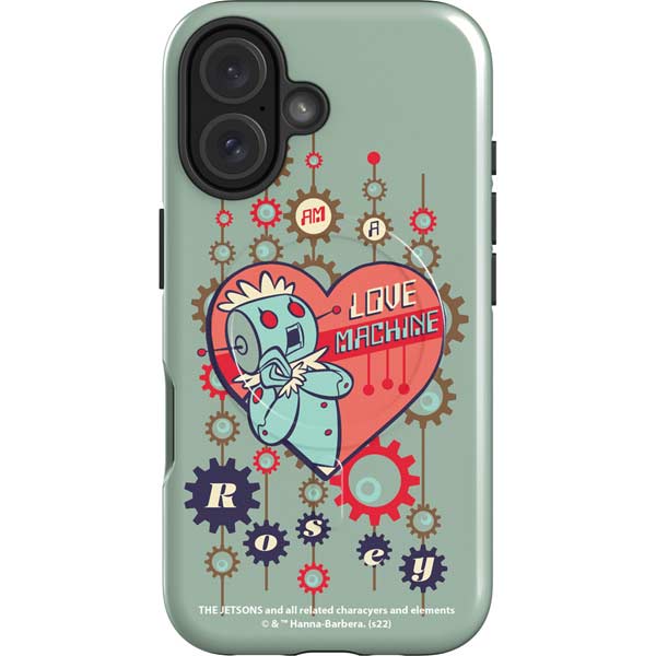 The Jetsons Love Machine iPhone 16 Magsafe Impact Case
